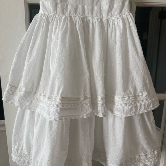 Rachel Parcell White Eyelet Tiered Dress - Picture 2 of 9